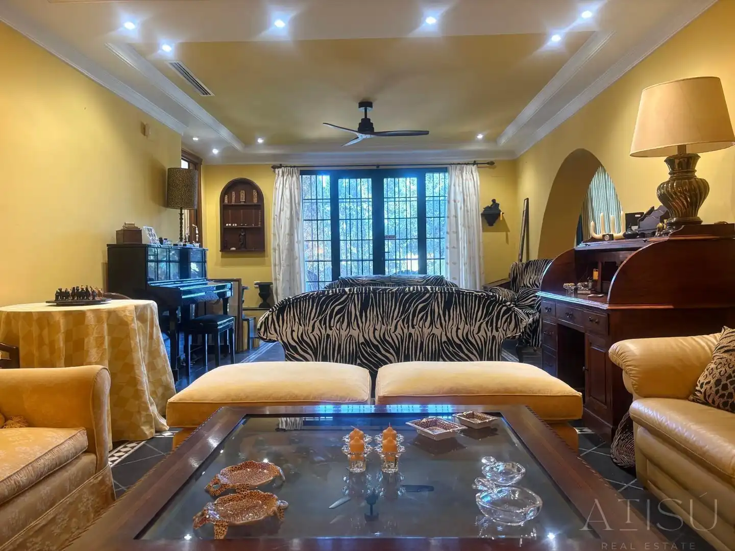 Sala de estar de Casa o chalet de alquiler en Benidorm con Aire acondicionado, Calefacción y Terraza