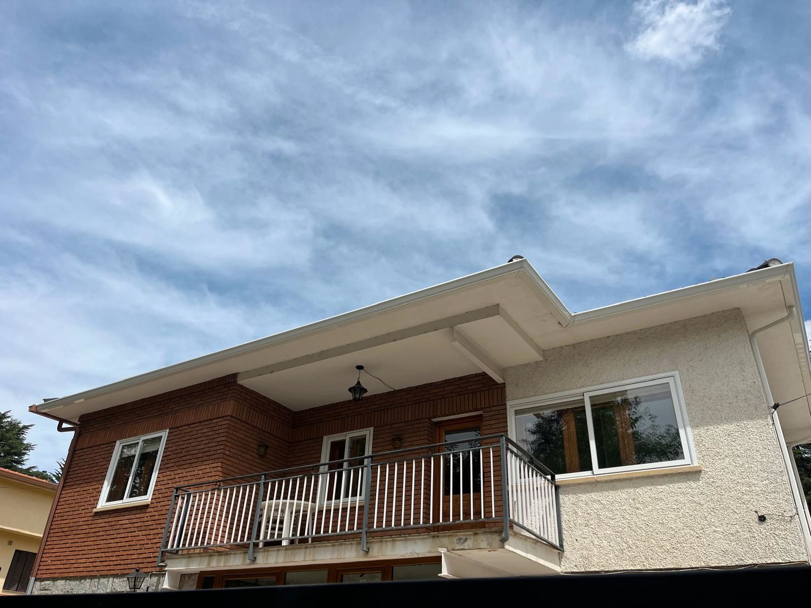 Exterior view of Flat for sale in Cercedilla  with Private garden, Terrace and Oven