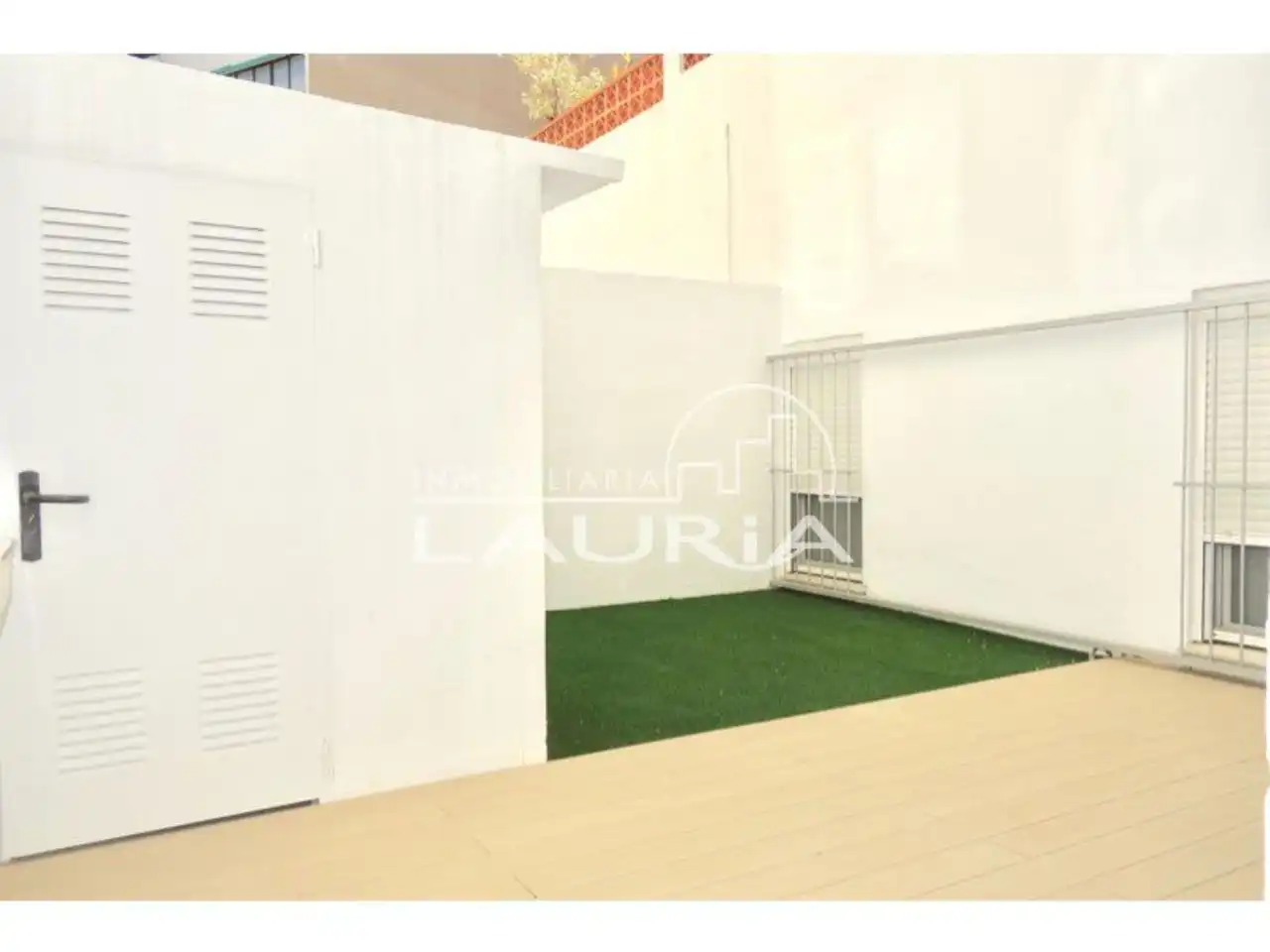Jardín de Piso de alquiler en Valencia con Aire acondicionado y Terraza