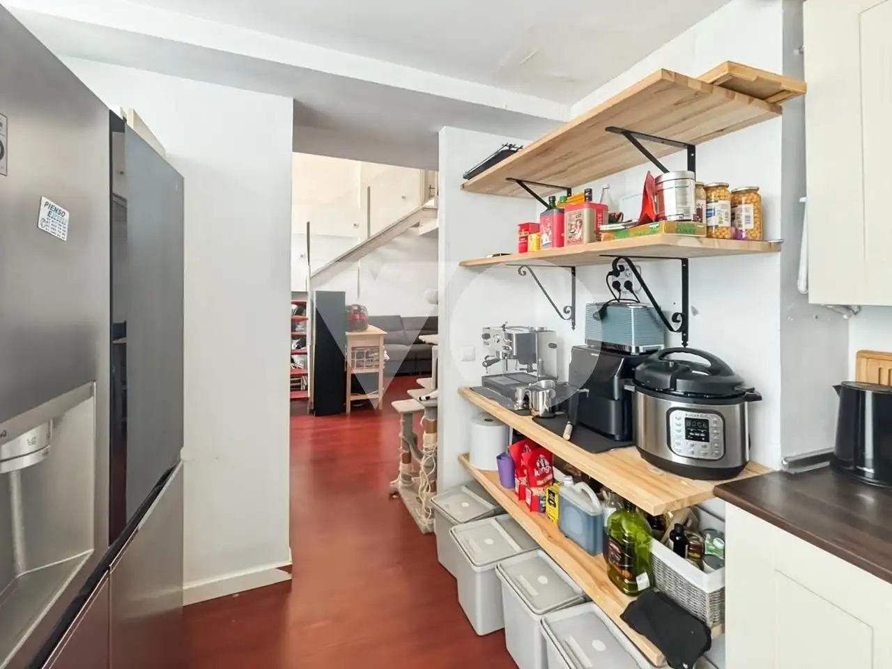 Cocina de Dúplex en venta en Madrid con Aire acondicionado