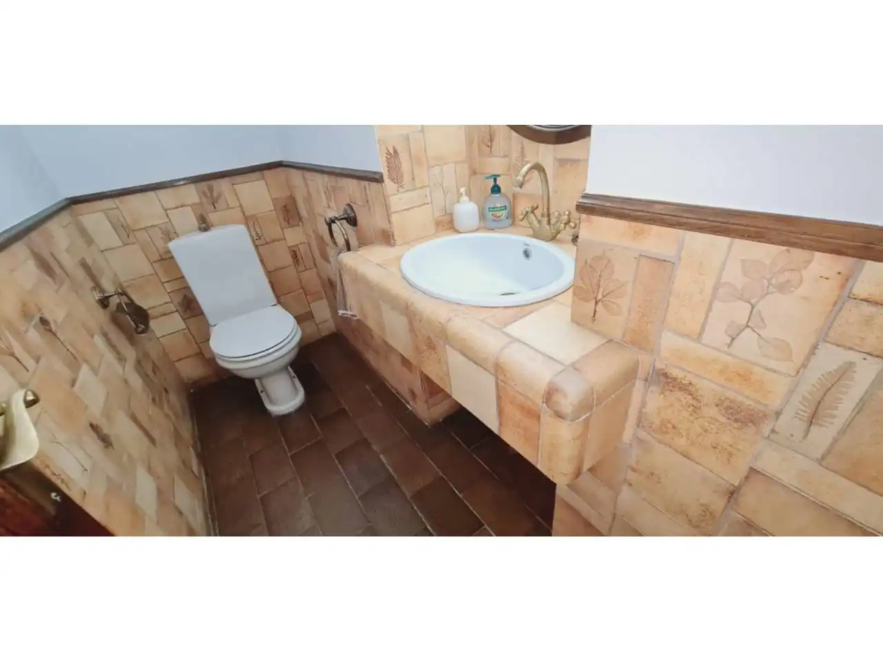 Baño de Casa o chalet en venta en Les Franqueses del Vallès con Calefacción, Jardín privado y Terraza