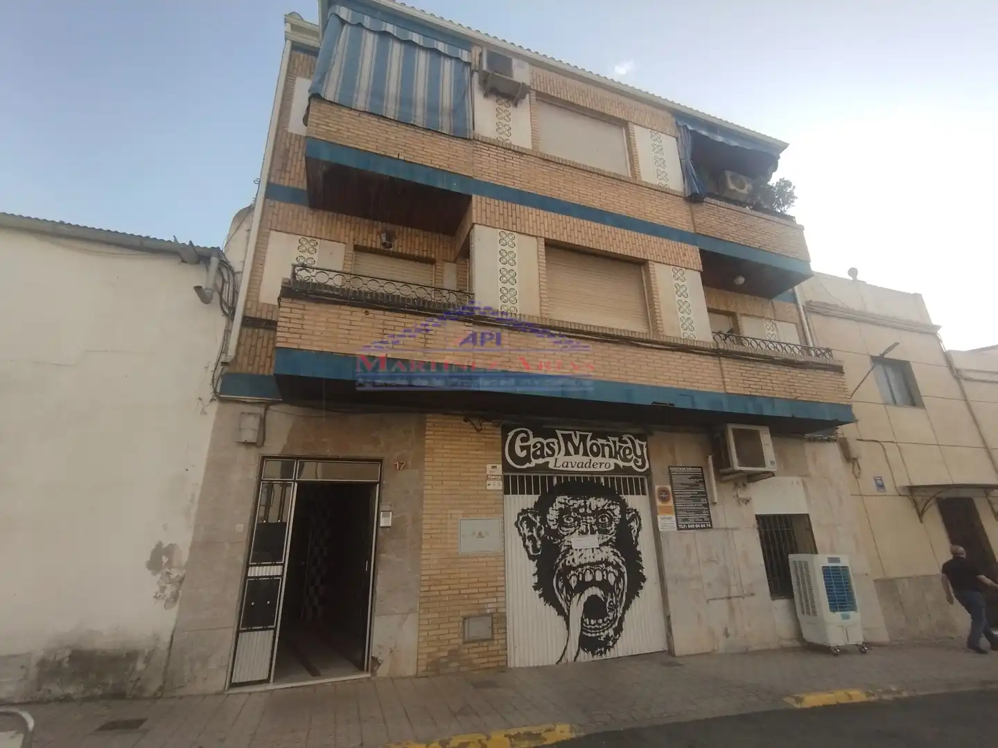 Vista exterior de Piso en venta en Mengíbar con Balcón