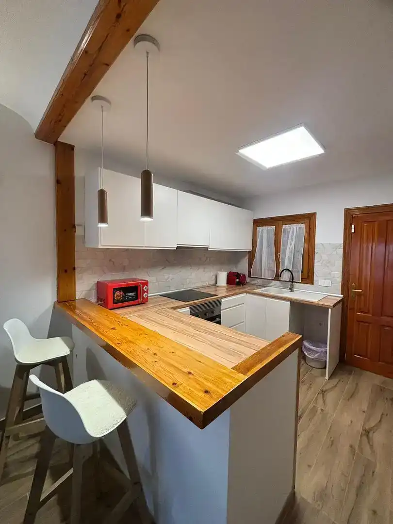 Küche von Wohnung zur Miete in Dénia mit Klimaanlage, Schwimmbad und Möbliert