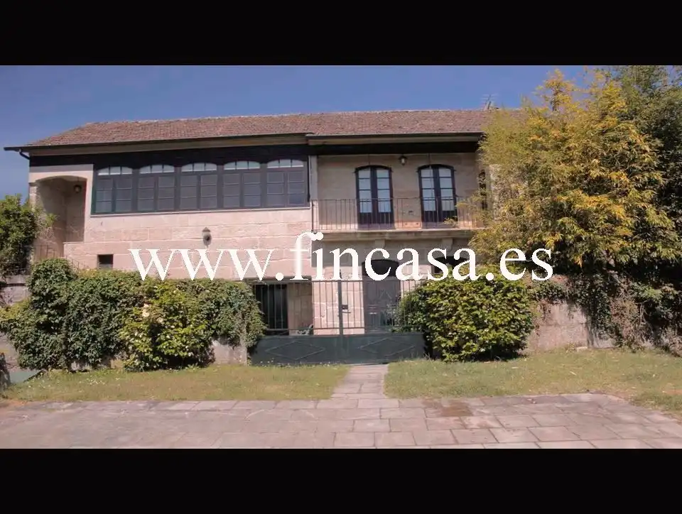 Vista exterior de Finca rústica en venta en Mondariz-Balneario con Jardín privado, Parquet y Terraza