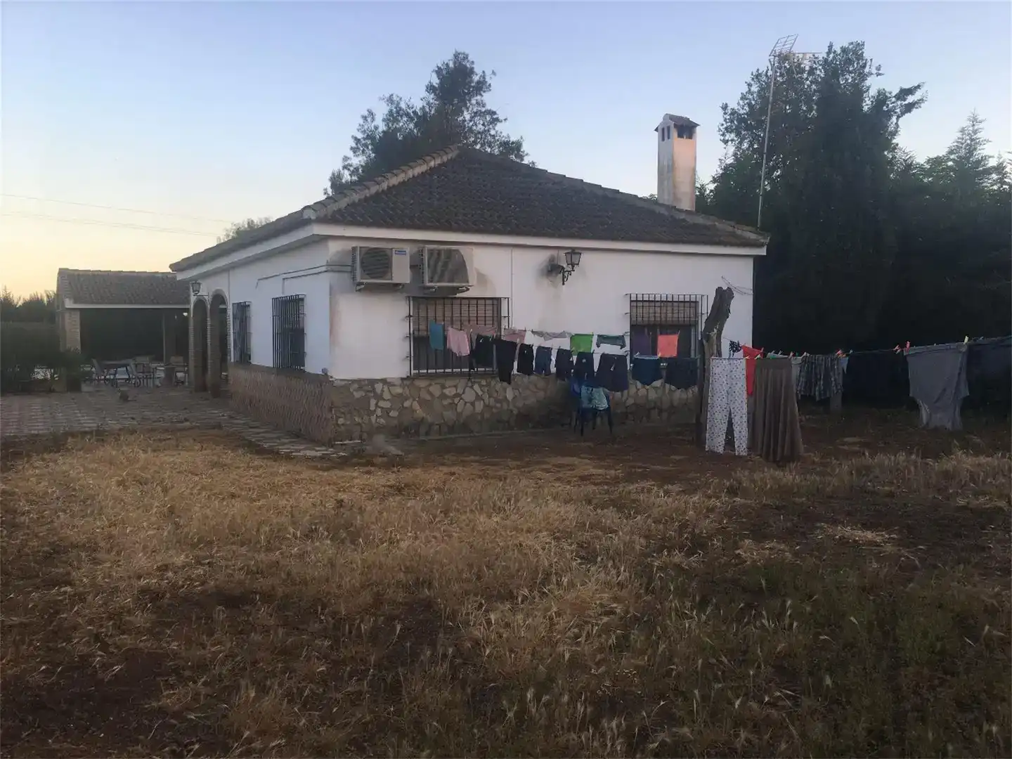 Vista exterior de Piso en venta en Carmona con Aire acondicionado, Jardín privado y Piscina