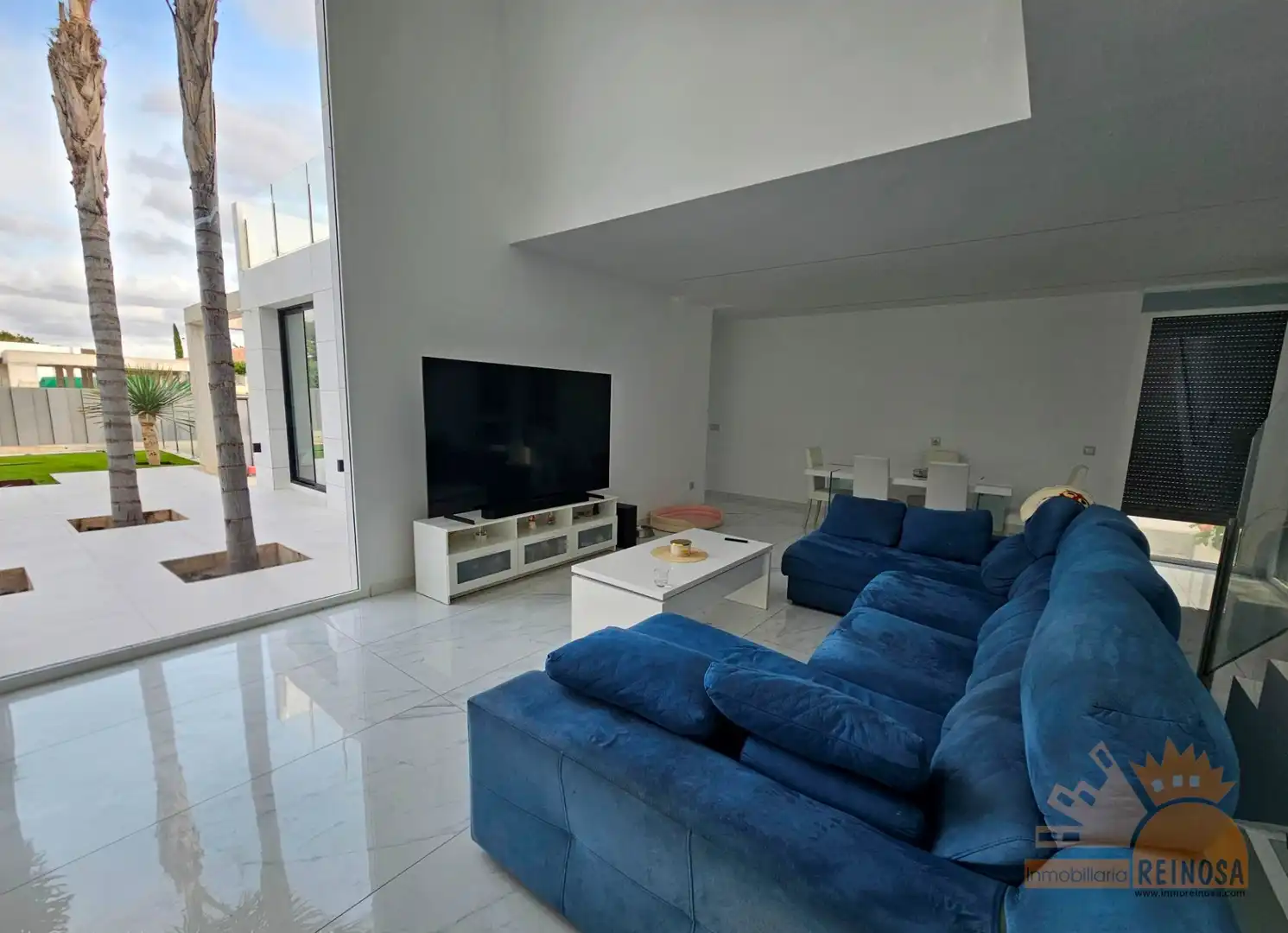 Sala de estar de Casa o chalet en venta en Molina de Segura con Aire acondicionado, Jardín privado y Terraza