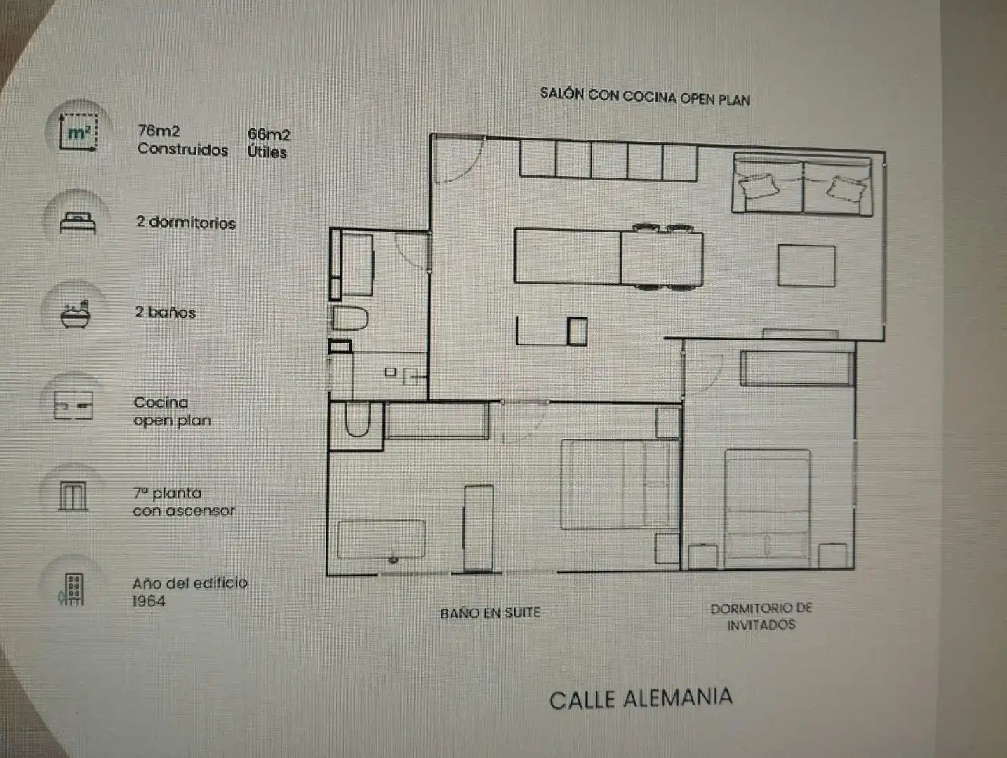Flat for sale in Centro