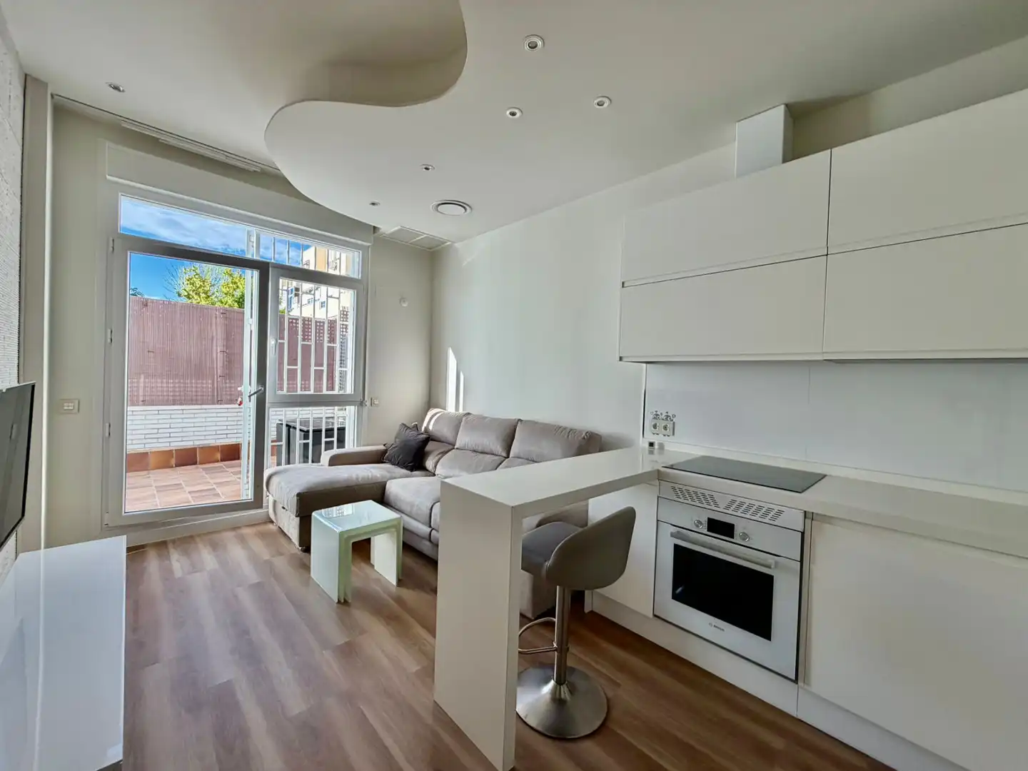 Sala de estar de Piso en venta en Rivas-Vaciamadrid con Aire acondicionado, Calefacción y Terraza