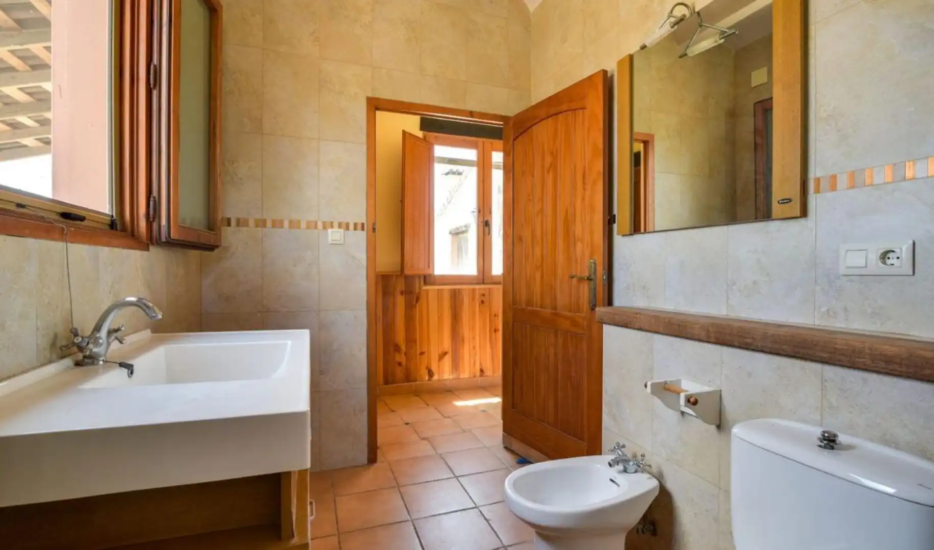 Baño de Finca rústica en venta en La Pobla del Duc