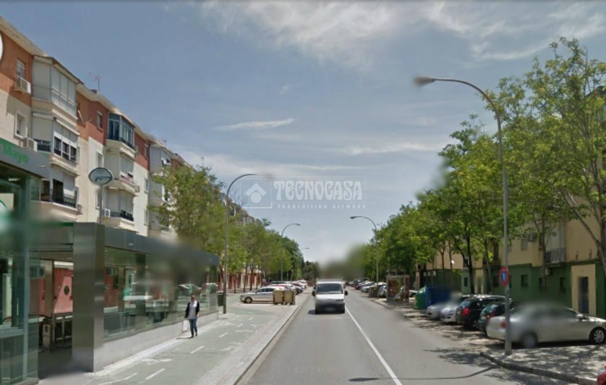 Exterior view of Flat for sale in  Sevilla Capital  with Heating and Balcony