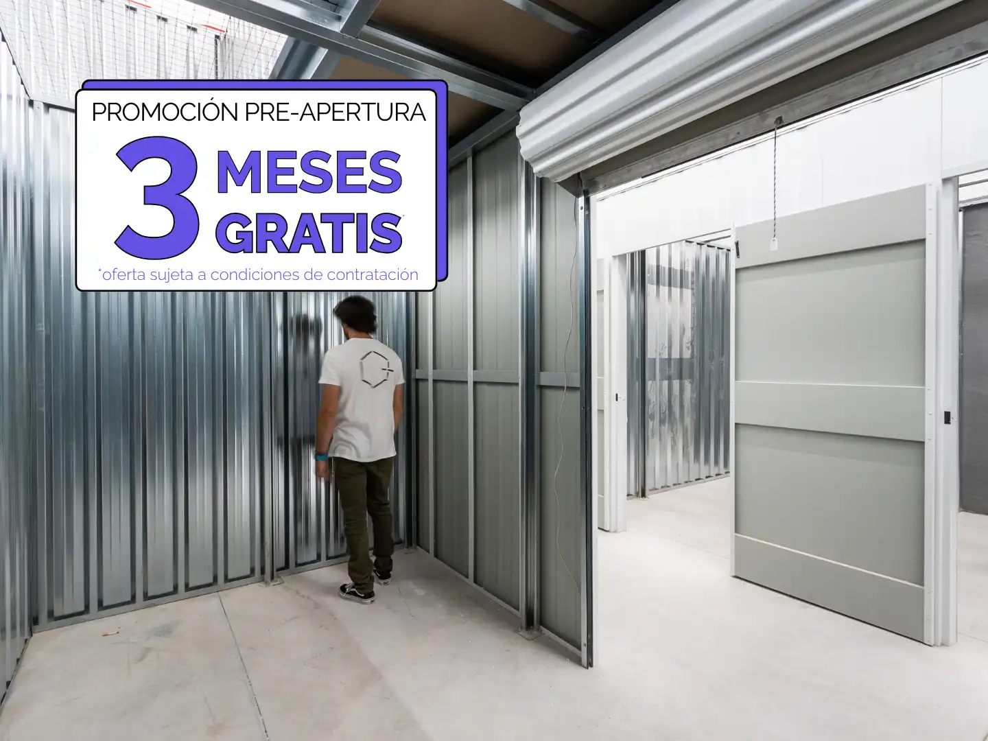 Storage room for rent in Madrid  with Alarm