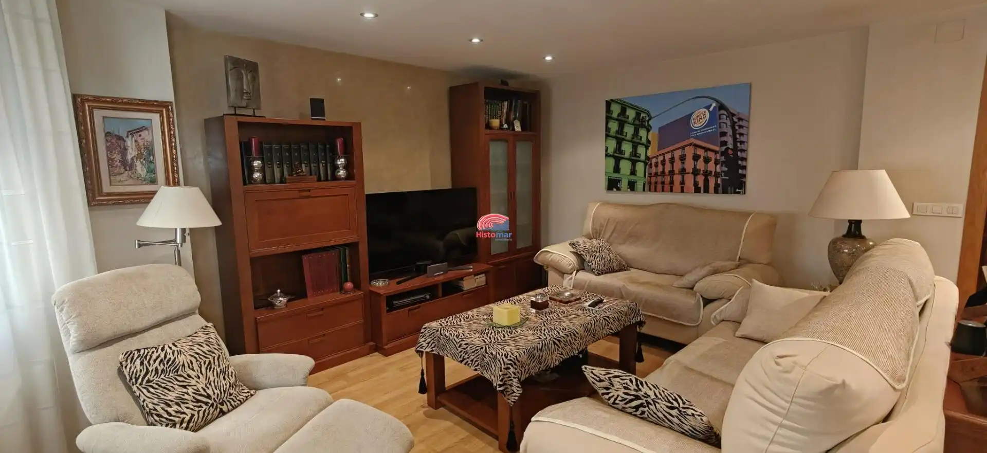 Sala de estar de Piso en venta en Sagunto / Sagunt con Calefacción, Trastero y Balcón