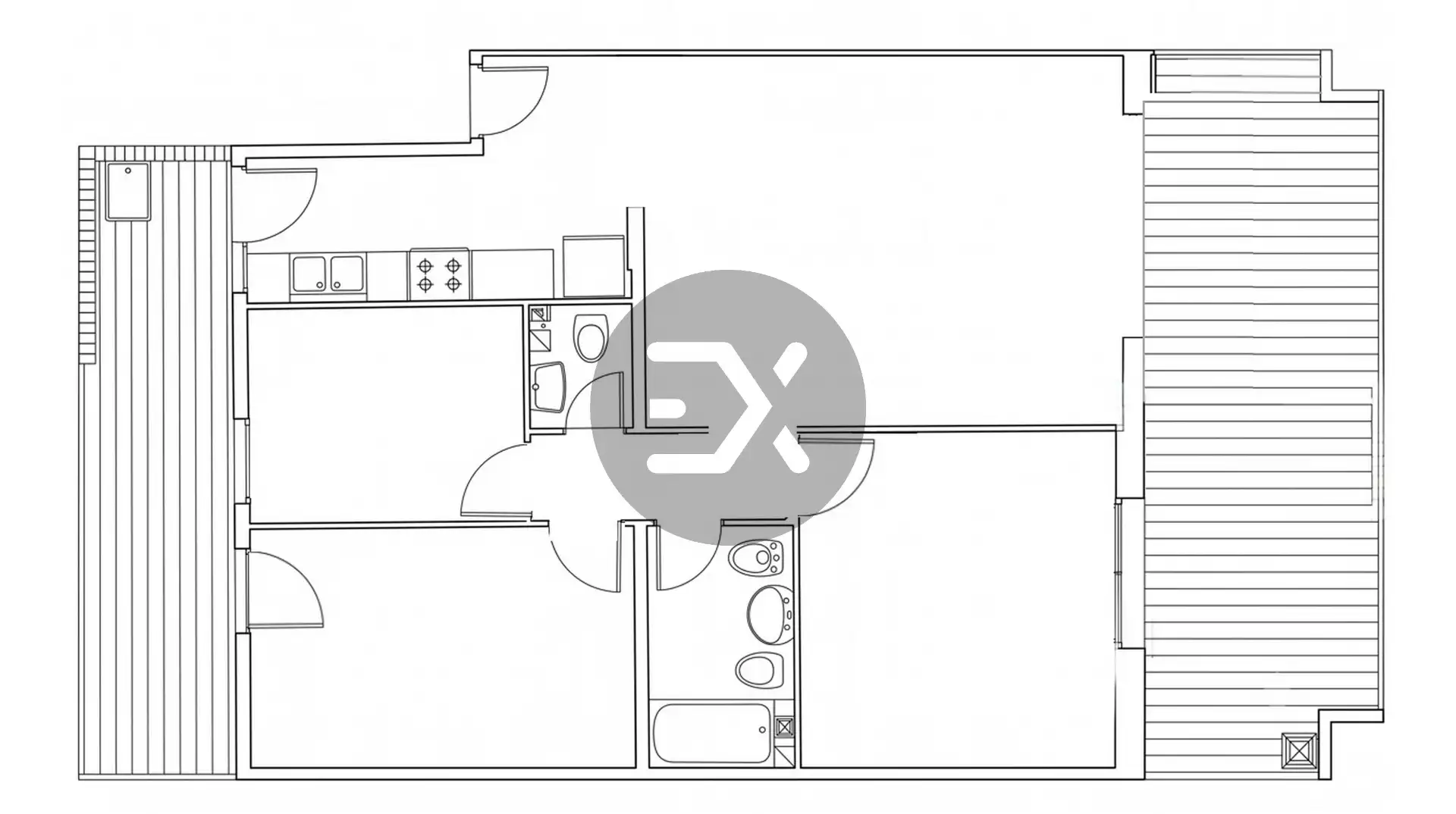Flat for sale in Castelldefels  with Air Conditioner, Heating and Storage room
