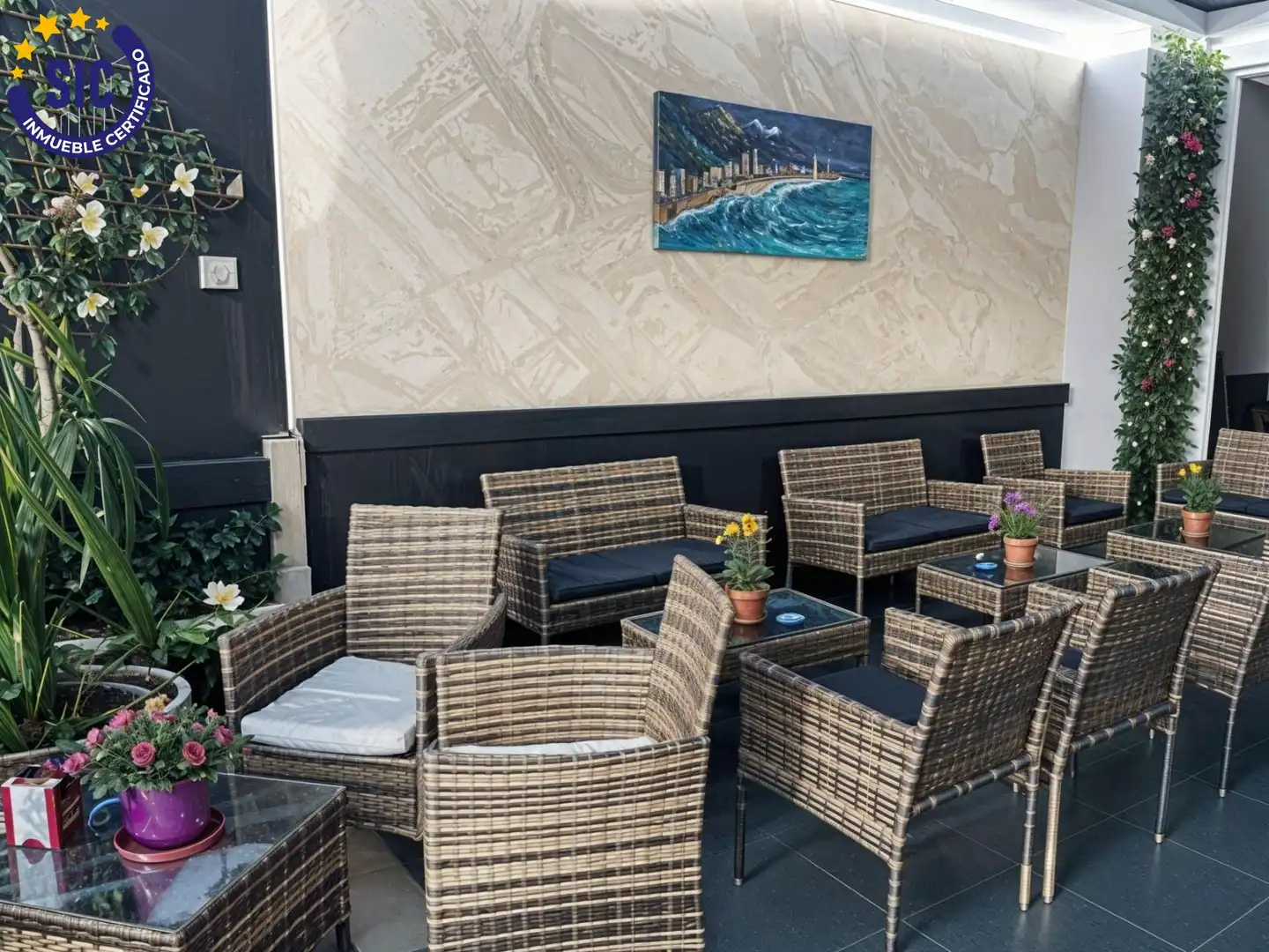 Terraza de Local de alquiler en Moncada con Aire acondicionado y Terraza