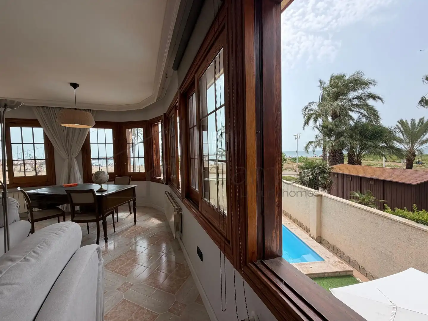 Comedor de Casa o chalet de alquiler en La Pobla de Farnals con Aire acondicionado, Calefacción y Terraza