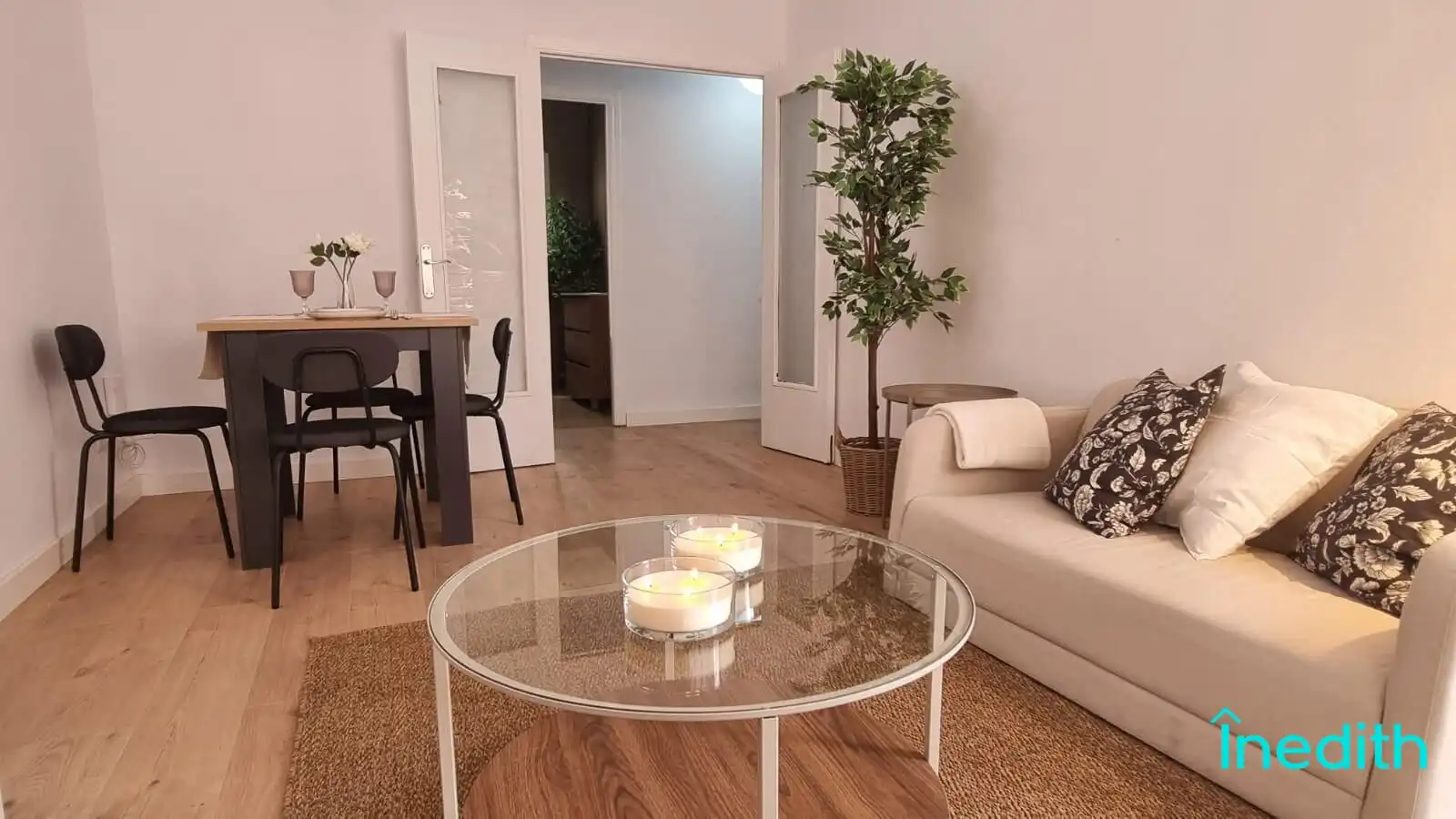 Sala d'estar de Pis en venda en El Prat de Llobregat amb Calefacció, Parquet i Terrassa