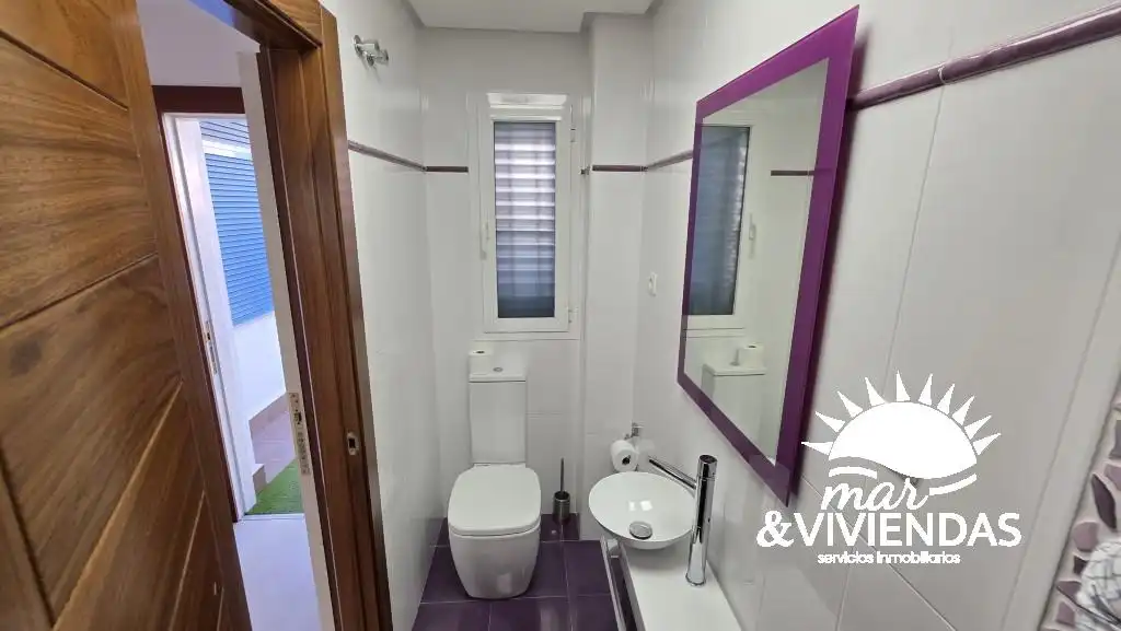 Bany de Casa o xalet en venda en Mojácar amb Aire condicionat, Calefacció i Jardí privat