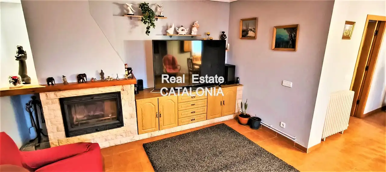 Sala d'estar de Casa o xalet en venda en Lloret de Mar amb Aire condicionat, Calefacció i Jardí privat
