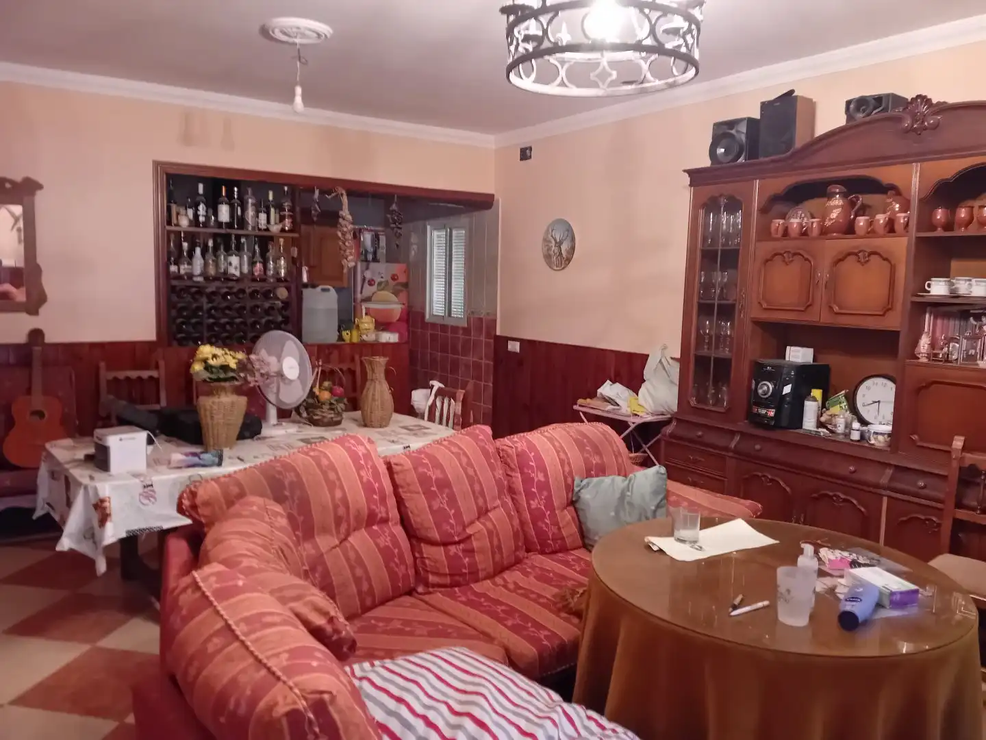 Sala de estar de Casa o chalet en venta en Bolaños de Calatrava con Terraza, Trastero y Amueblado