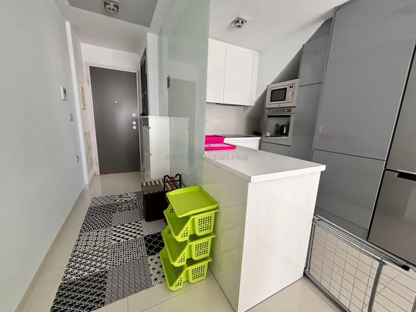 Cuina de Apartament en venda en Pilar de la Horadada amb Aire condicionat, Calefacció i Moblat