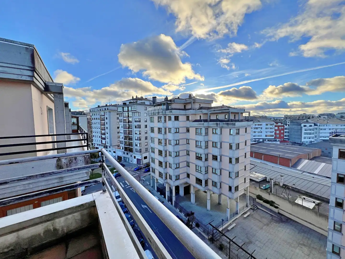 Exterior view of Duplex for rent in Lugo Capital  with Heating, Terrace and Storage room