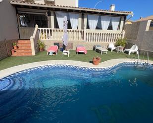 Swimming pool of House or chalet for sale in Málaga Capital  with Air Conditioner, Swimming Pool and Balcony