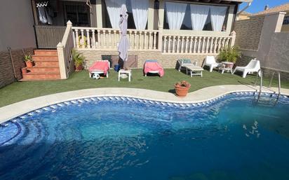 Swimming pool of House or chalet for sale in Málaga Capital  with Air Conditioner, Swimming Pool and Balcony