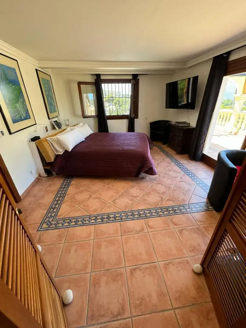 Bedroom of Houses for sale in Jávea / Xàbia  with Air Conditioner, Heating and Private garden