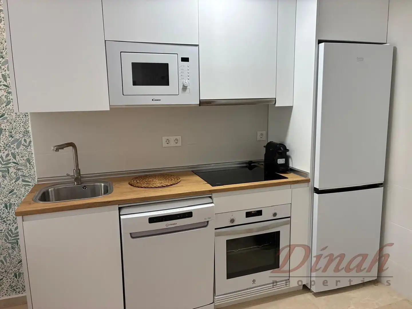 Cocina de Apartamento de alquiler en Altea con Aire acondicionado, Calefacción y Amueblado