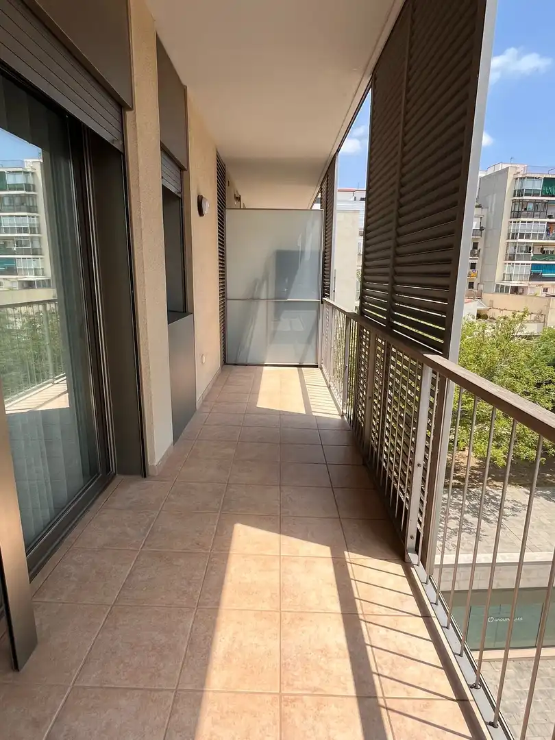 Terraza de Estudio de alquiler en Terrassa con Calefacción