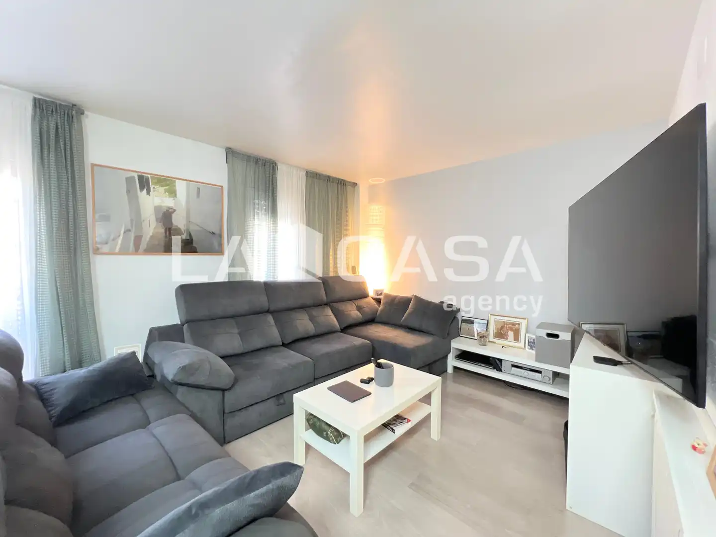 Living room of Flat for sale in Badalona