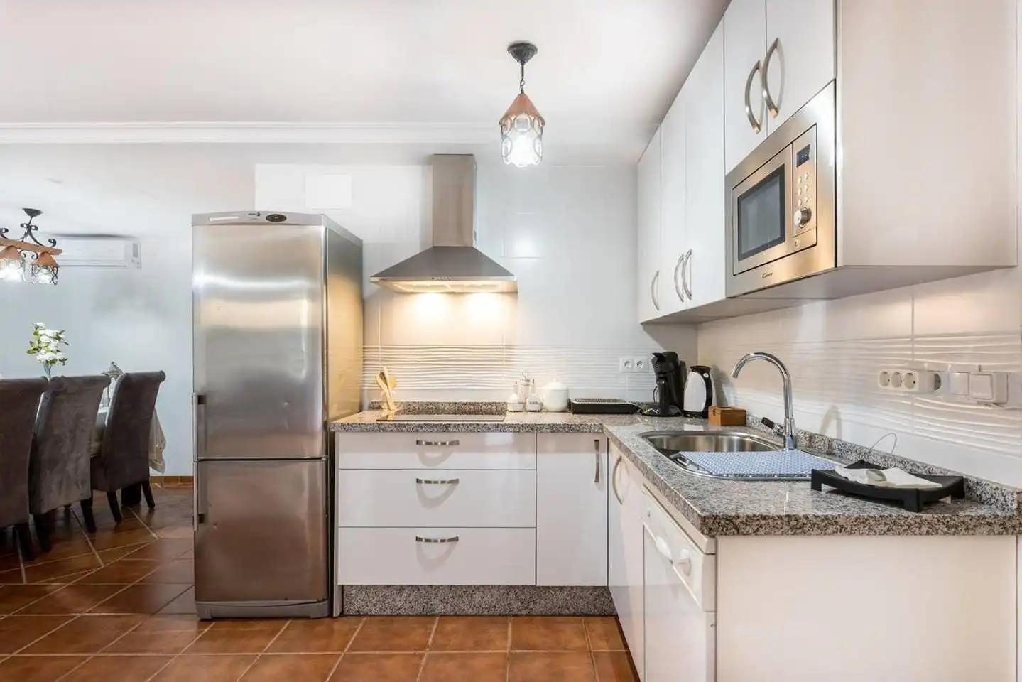 Kitchen of Detached homes for rent in Benalmádena  with Air Conditioner, Heating and Private garden