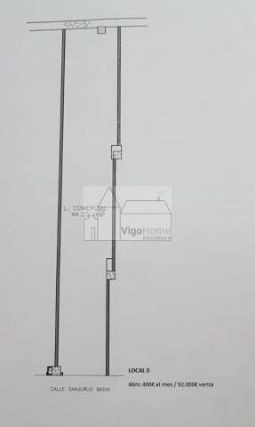 Local comercial en Alquiler en SANJURJO BADIA en Teis