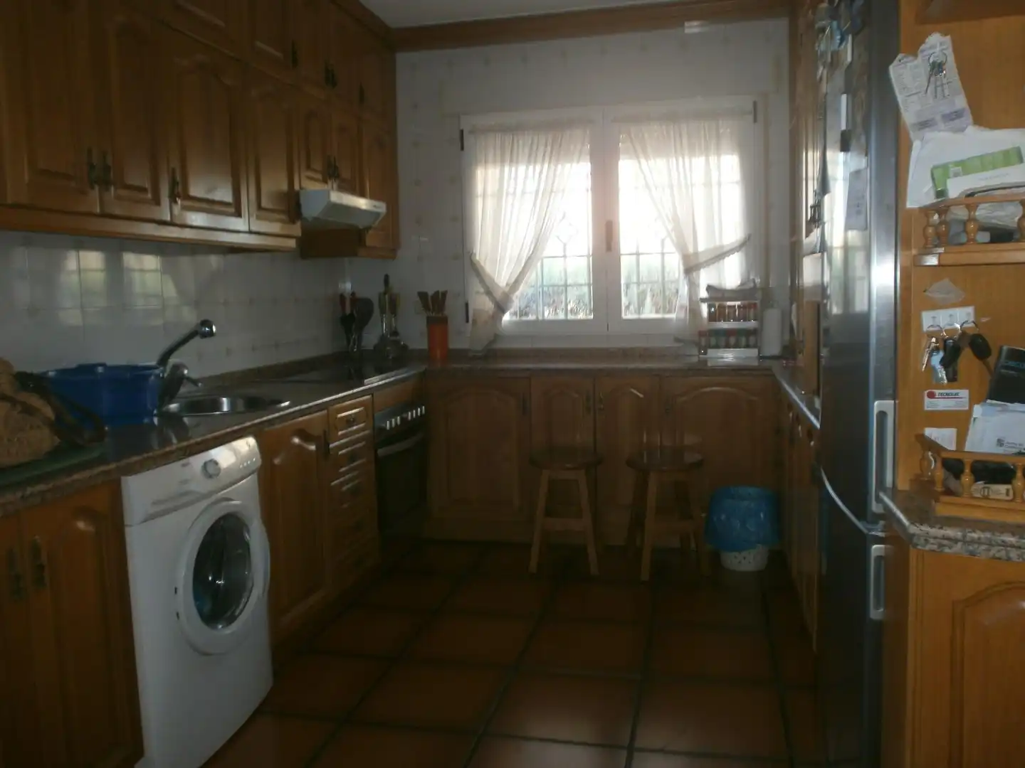 Cuina de Casa o xalet en venda en La Lastrilla  amb Calefacció, Jardí privat i Terrassa