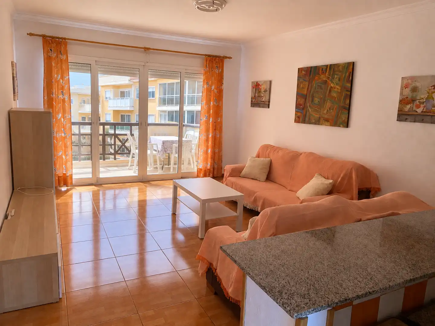 Sala de estar de Apartamento en venta en Corralejo