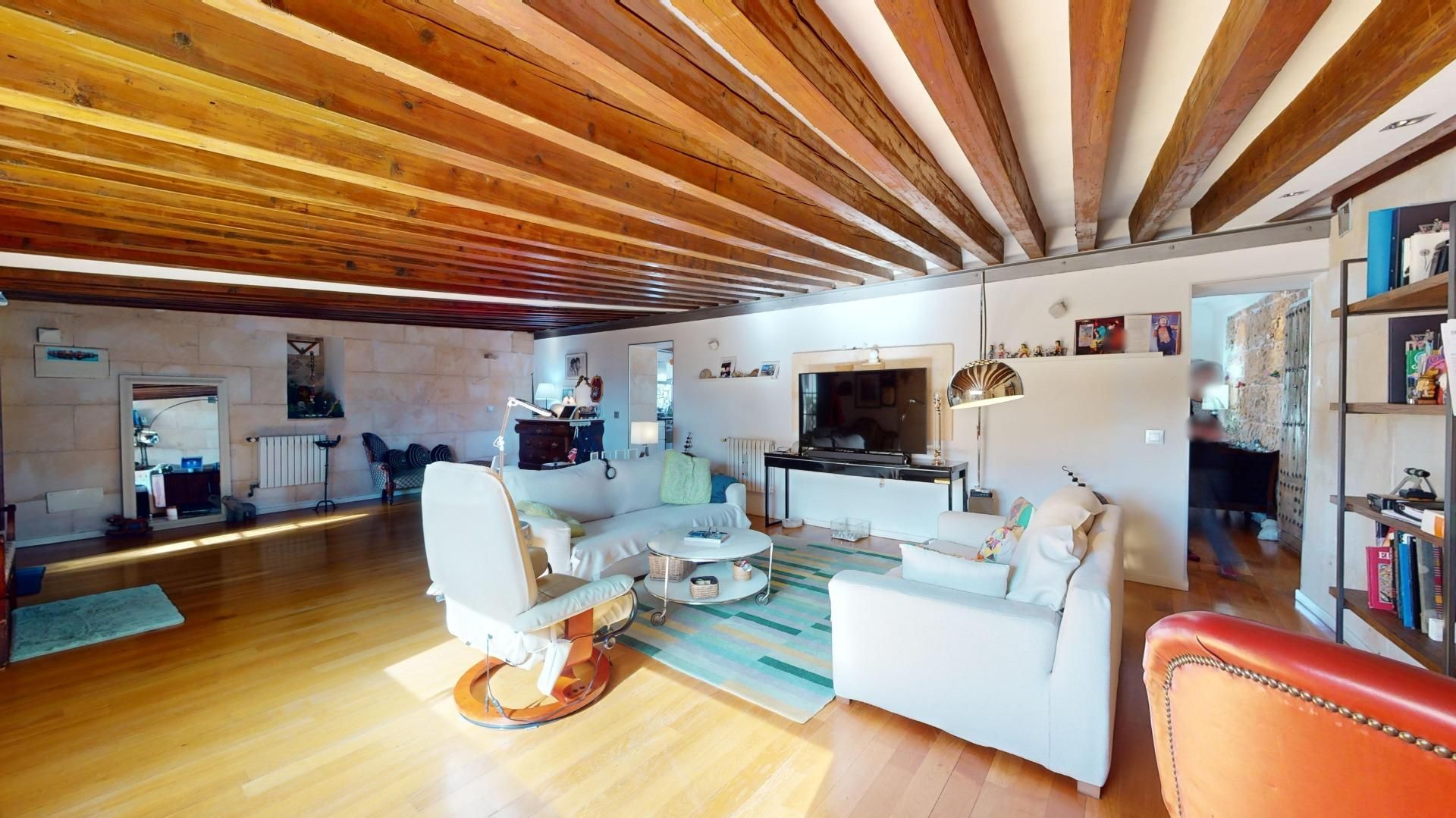 Sala d'estar de Àtic en venda en  Palma de Mallorca amb Aire condicionat, Calefacció i Parquet