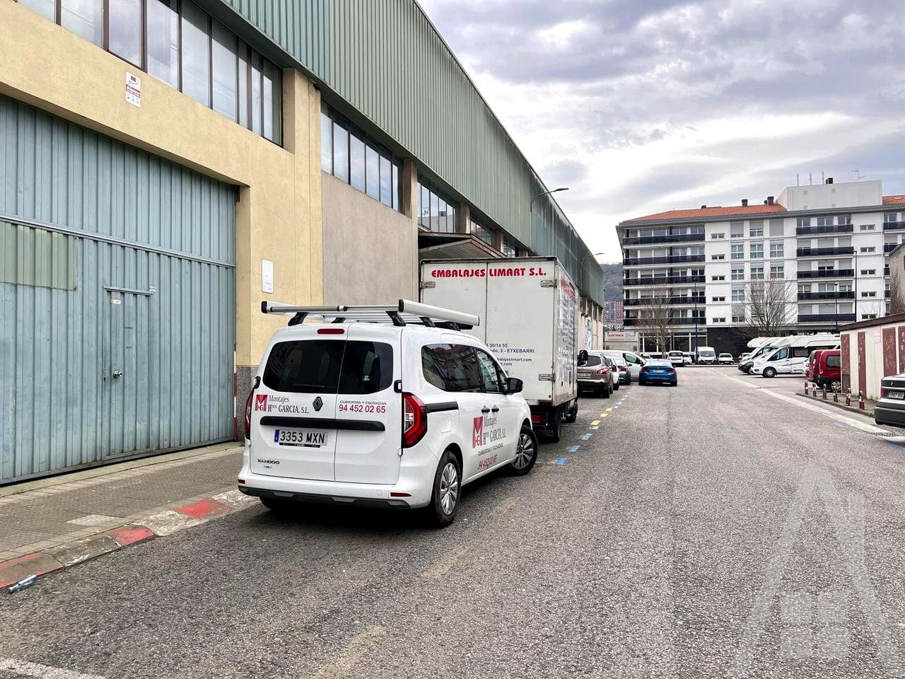 Aparcament de Nau industrial de lloguer en Etxebarri