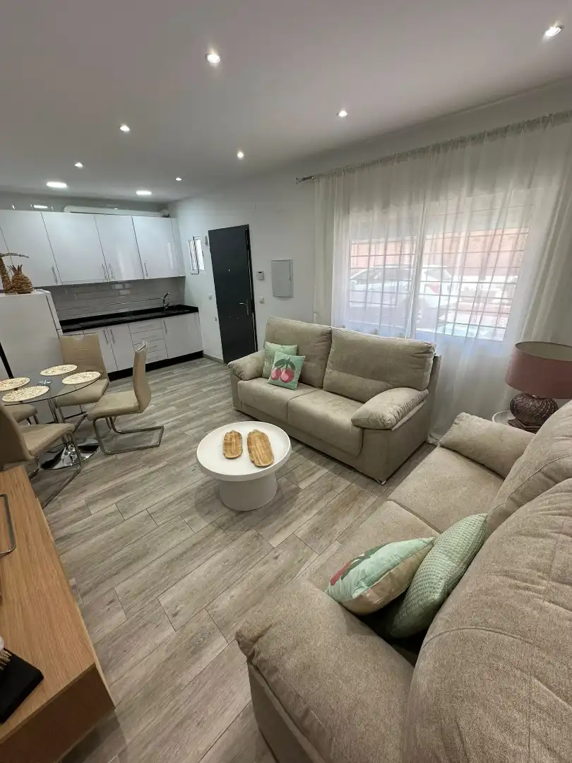 Wohnzimmer von Wohnung zur Miete in Fuengirola mit Klimaanlage, Möbliert und Waschmaschine