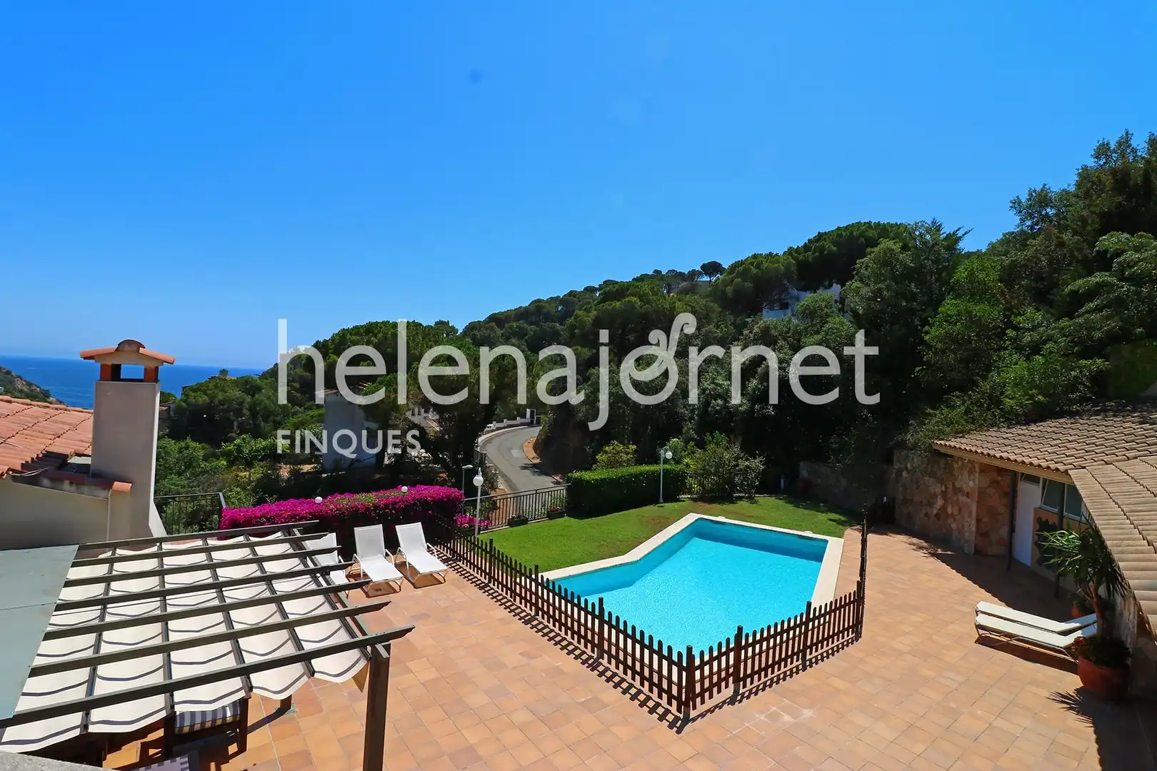 Jardín de Casa o chalet en venta en Llagostera con Calefacción y Piscina
