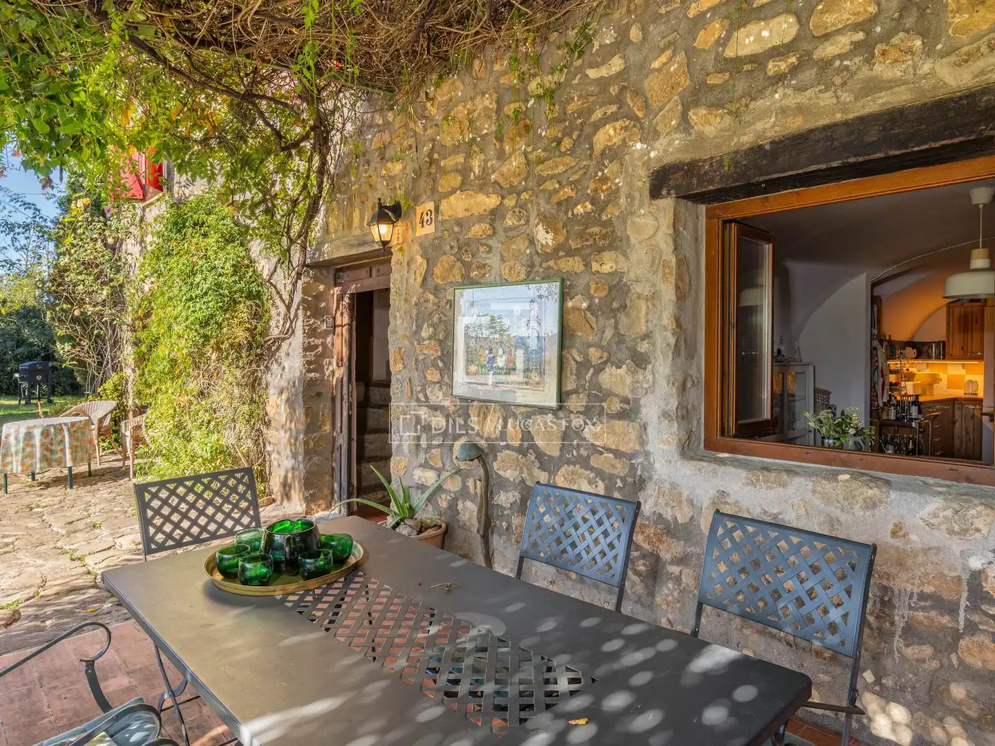 Terrassa de Finca rústica en venda en Maià de Montcal amb Calefacció, Jardí privat i Traster