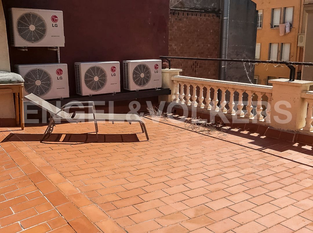 Terrassa de Pis de lloguer en  Barcelona Capital amb Aire condicionat, Calefacció i Parquet
