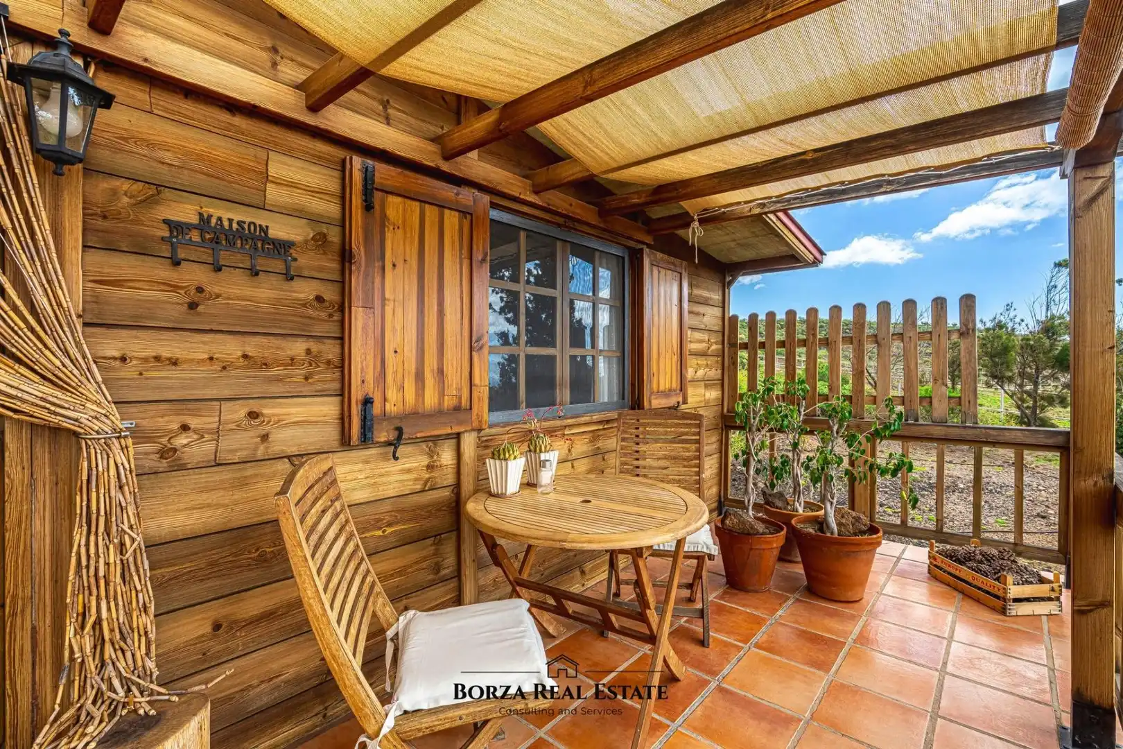 Terraza de Finca rústica de alquiler en Granadilla de Abona con Aire acondicionado, Jardín privado y Terraza