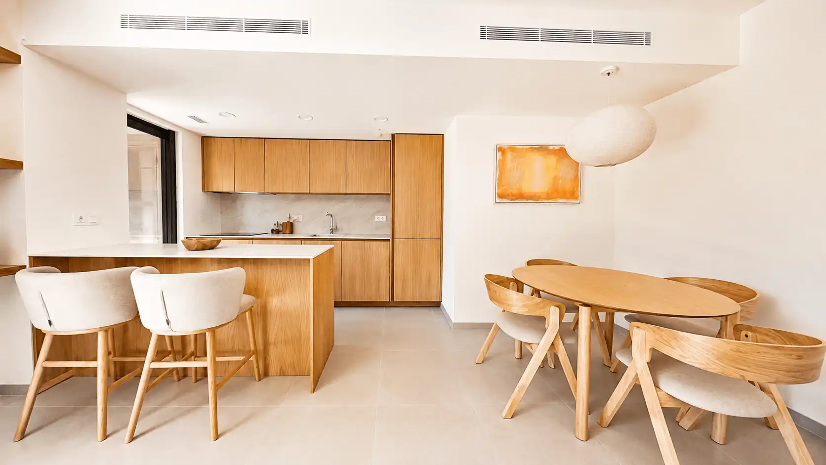 Cuina de Apartament de lloguer en Sant Llorenç des Cardassar amb Aire condicionat, Traster i Piscina
