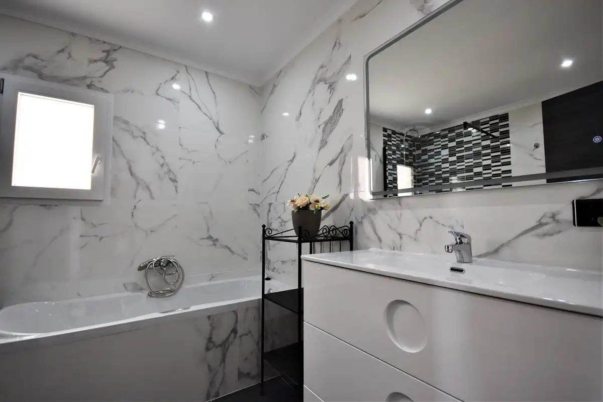 Baño de Casa o chalet en venta en Calpe / Calp con Aire acondicionado, Calefacción y Jardín privado