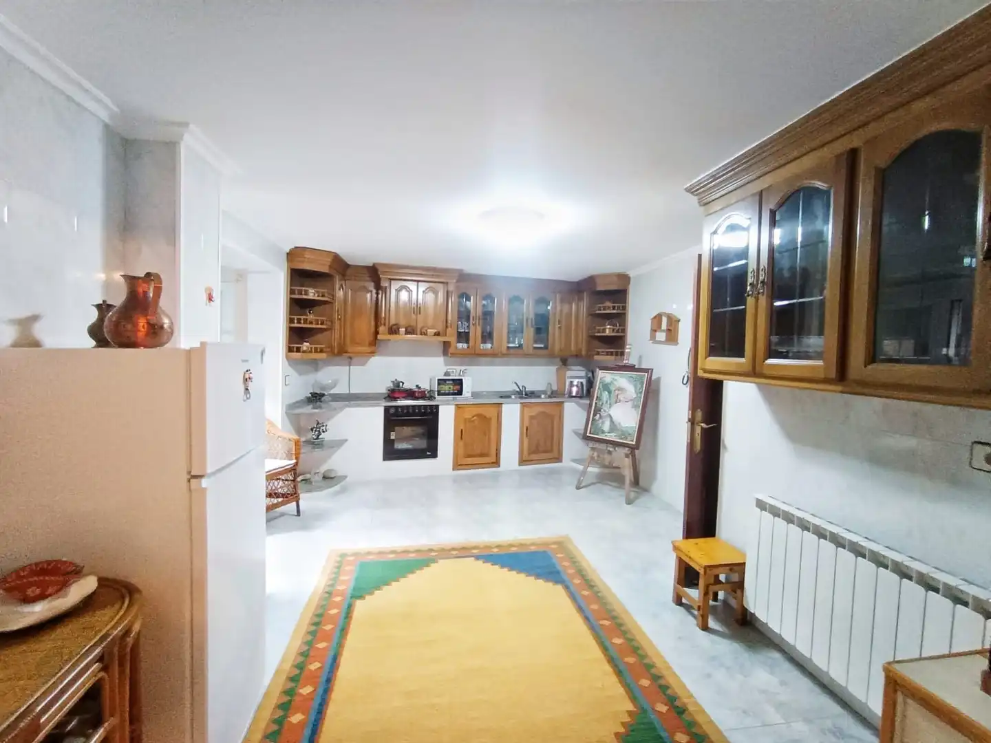 Cuina de Casa o xalet en venda en Cambados amb Calefacció, Terrassa i Traster