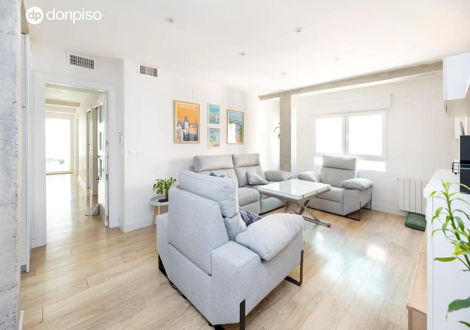 Sala de estar de Piso de alquiler en Granada con Terraza