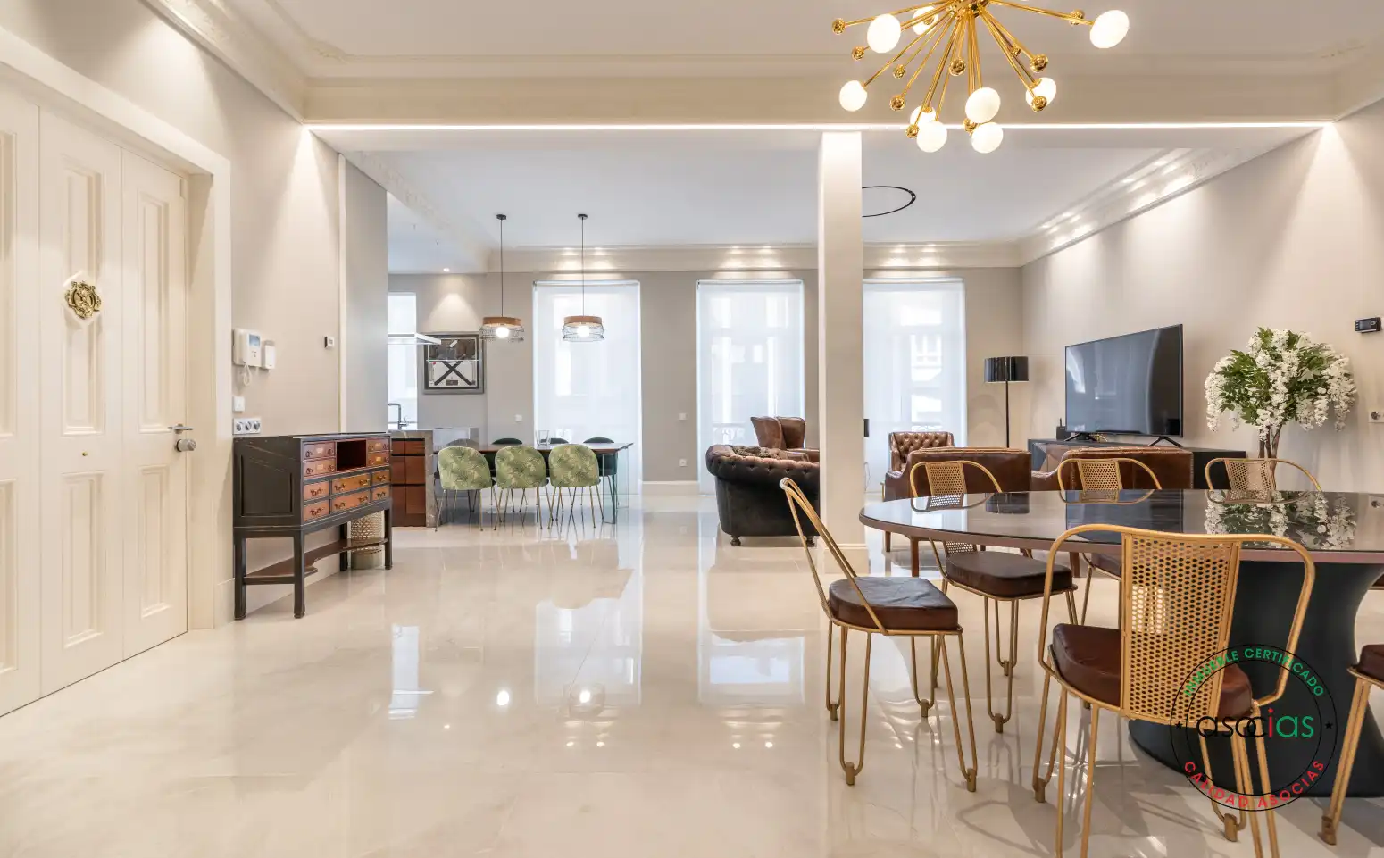 Wohnzimmer von Wohnung zum Verkauf in Gijón  mit Heizung
