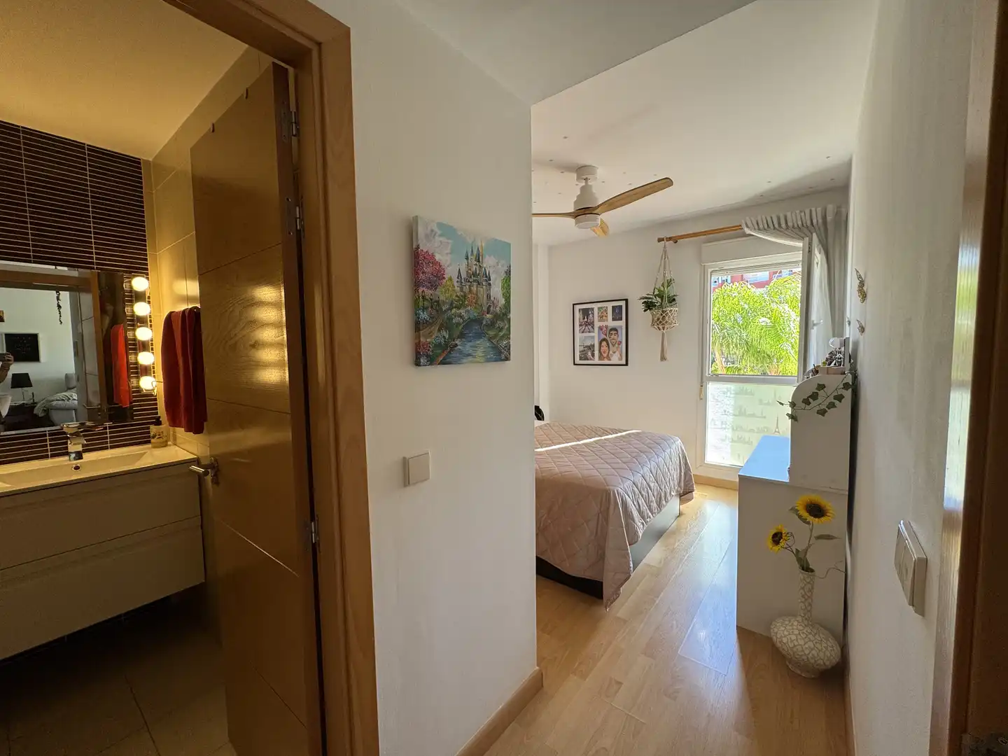 Bedroom of Flat for sale in Benalmádena  with Air Conditioner, Terrace and Swimming Pool