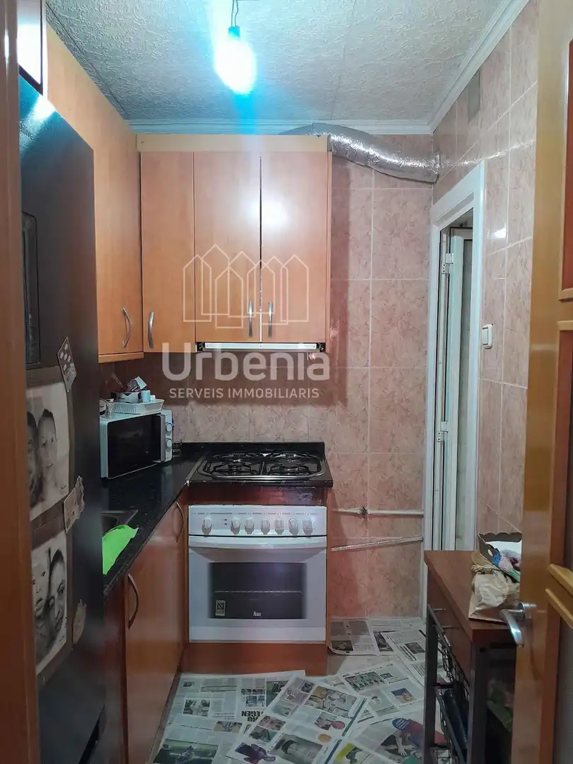 Cocina de Piso en venta en Mataró con Terraza