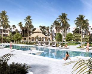 Swimming pool of Apartment for sale in Estepona  with Air Conditioner, Heating and Private garden